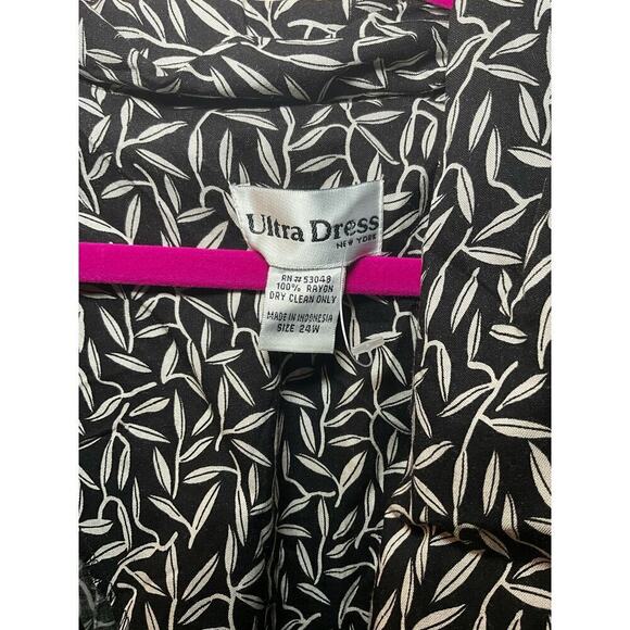 Ultra Dress New York Maxi side tie dress sz 24W - Picture 2 of 5